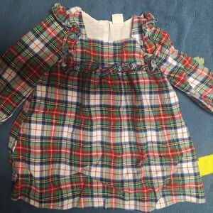 GAP Flannel Plaid Baby Dress